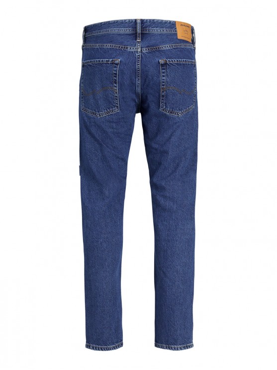 Jack Jones Loose Blue Denim for Men - High Waisted Jeans