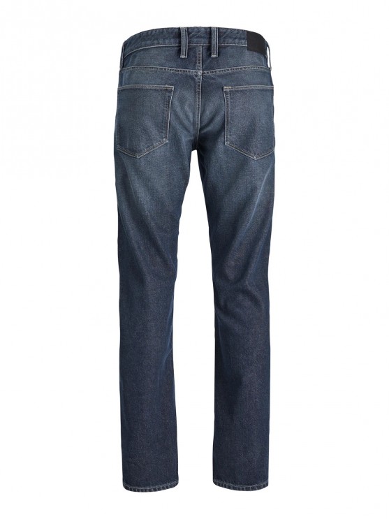 Синие джинсы Jack Jones для мужчин с посадкой средней и вузким фасоном