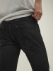 Jack Jones Men's Tapered Black Denim Jeans