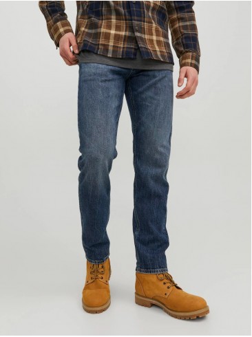 Jack Jones, tapered, blue jeans, fashion, style, 12237306 Blue Denim
