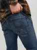 Чоловічі джинси Jack Jones вузькі внизу, синього кольору