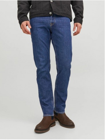 Вузькі джинси синього кольору - Jack Jones 12242324 Blue Denim.