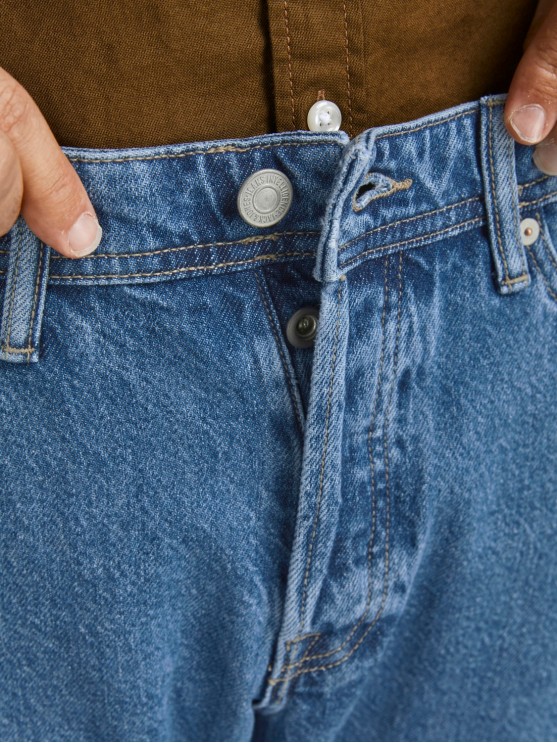 Чоловічі широкі сині джинси від Jack Jones