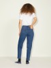 Жіночі джинси JJXX високої посадки, фасон мом, синього кольору