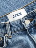 Жіночі рвані джинси високої посадки JJXX у блакитному кольорі