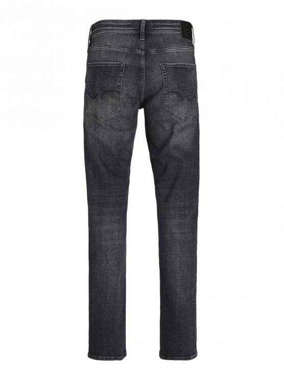 Jack Jones чоловічі джинси вузькі внизу, середня посадка, сірого кольору.