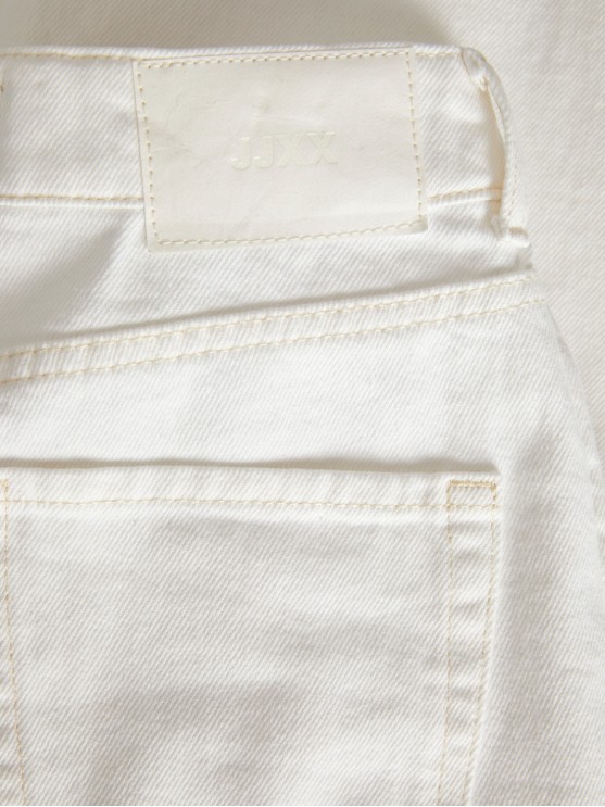 Білі джинси високої посадки JJXX для жінок з фасоном мом