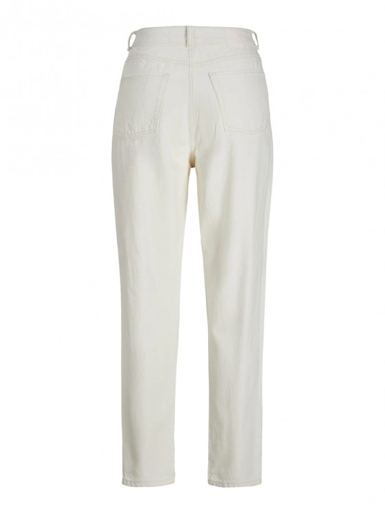 Білі джинси від JJXX з високою посадкою та мом фасоном для жінок