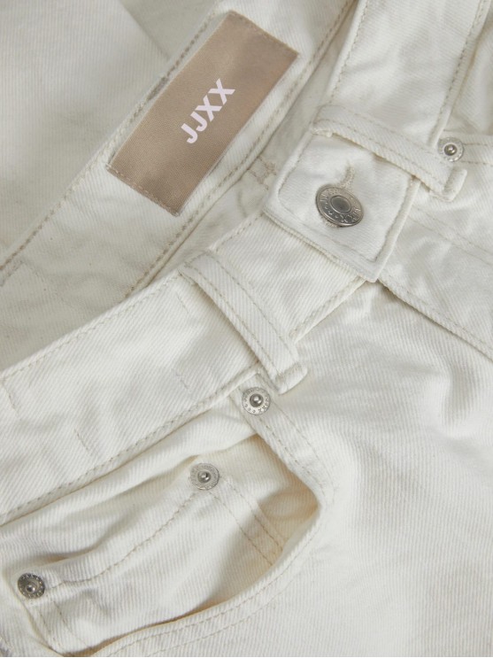 JJXX White Denim Jeans for Women: High-Waisted & Comfortable