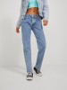 JJXX - блакитні джинси з низькою посадкою та прямим фасоном для жінок.
