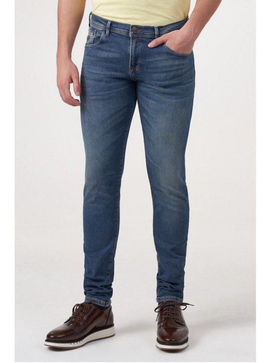 LTB Men's Tapered Low-Rise Jeans in Blue