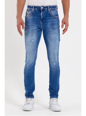 Завуженные джинсы с низкой посадкой - бренд LTB, цвет синий, код 1009-51240-15110 53636