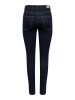 Жіночі джинси високої посадки Only у синьому кольорі скіні