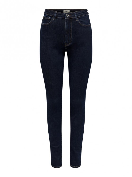 Only Women's High-Waisted Skinny Blue Jeans