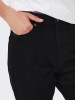 Only Черные высокие женские джинсы Мом из Дании