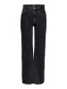 Чорні широкі джинси з високою посадкою Only для жінок