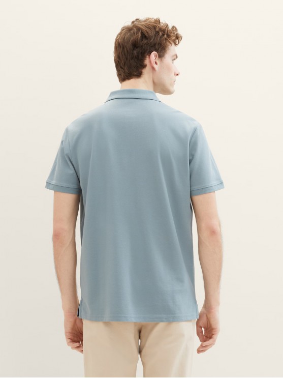 Tom Tailor Men's Grey Polo T-shirt