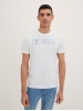 Чоловічі білі футболки з принтом від Tom Tailor