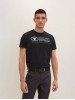 Tom Tailor Regular Fit Black T-Shirt for Men
