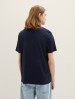 Tom Tailor Blue Printed T-Shirt for Men