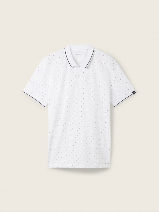 Tom Tailor Polo T-Shirts for Men in White