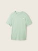 Tom Tailor Green T-Shirt with Logo Print for Men