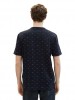 Men's Blue Printed T-Shirt by Tom Tailor