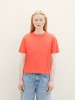 Tom Tailor Women's Red T-shirt from the Fashionable Collection