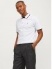 Shop Jack Jones' White Polo T-Shirt for Men