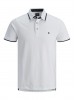Shop Jack Jones' White Polo T-Shirt for Men