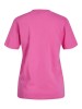 Футболка базова рожевого кольору від JJXX для жінок