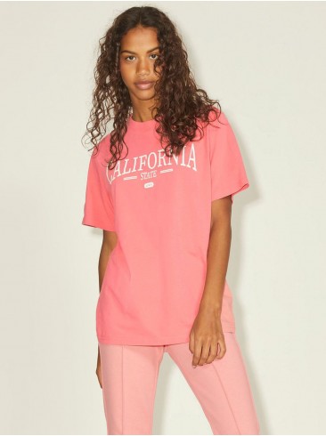 JJXX, футболки з принтом, рожеві, Tea Rose, Бангладеш, Данія.