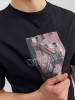 Чоловічі футболки з принтом від Jack Jones в чорному кольорі