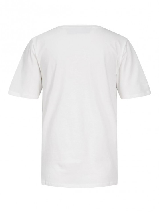JJXX Women's White Printed T-shirt
