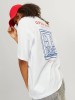 JJXX Women's Graphic Print T-Shirt in Bright White