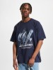 Shop the Latest Jack Jones Navy T-Shirts with Blue Print for Men