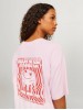JJXX Women's Oversized Pink T-shirt