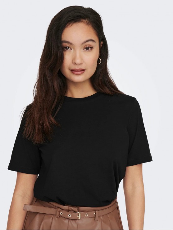 Stylish Black T-shirts for Women by Only