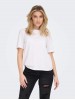 Stylish Only t-shirts for women in basic white