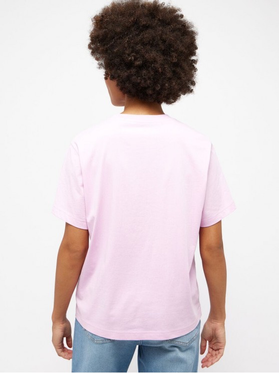 Mustang Pink Logo T-Shirt for Women