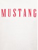 Мужские футболки Mustang с лого принтом на белом фоне