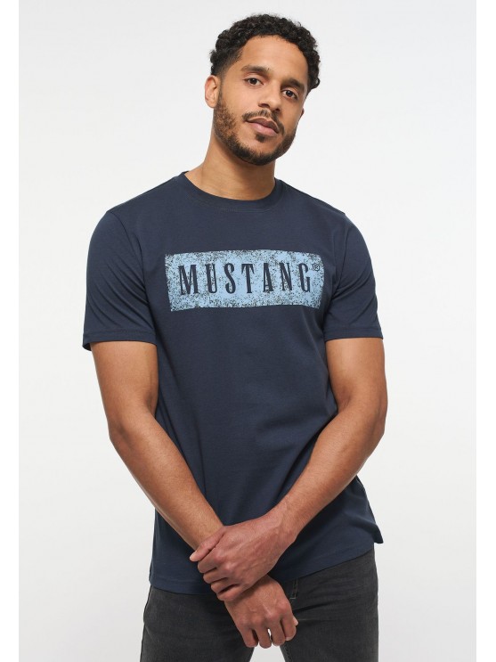 Чоловіча футболка Mustang синього кольору