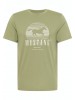 Green Print T-Shirt for Men by Mustang