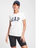 Жіноча футболка з білим принтом від GAP