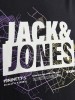 Чоловічі футболки Jack Jones з чорним принтом