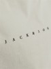 Чоловічі футболки Jack Jones з принтом та бежевим кольором