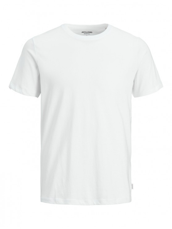 Shop Jack Jones' Slim Fit White T-shirts for Men