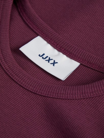 JJXX Long Sleeve Purple Grape T-Shirt for Women