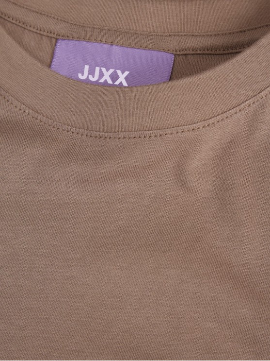JJXX Футболки з принтом Loose Fit в коричневому кольорі для жінок