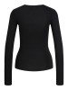 JJXX Long Sleeve Black T-Shirt for Women